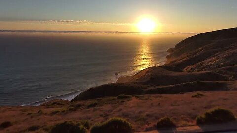 Sunset in Pacific Coast