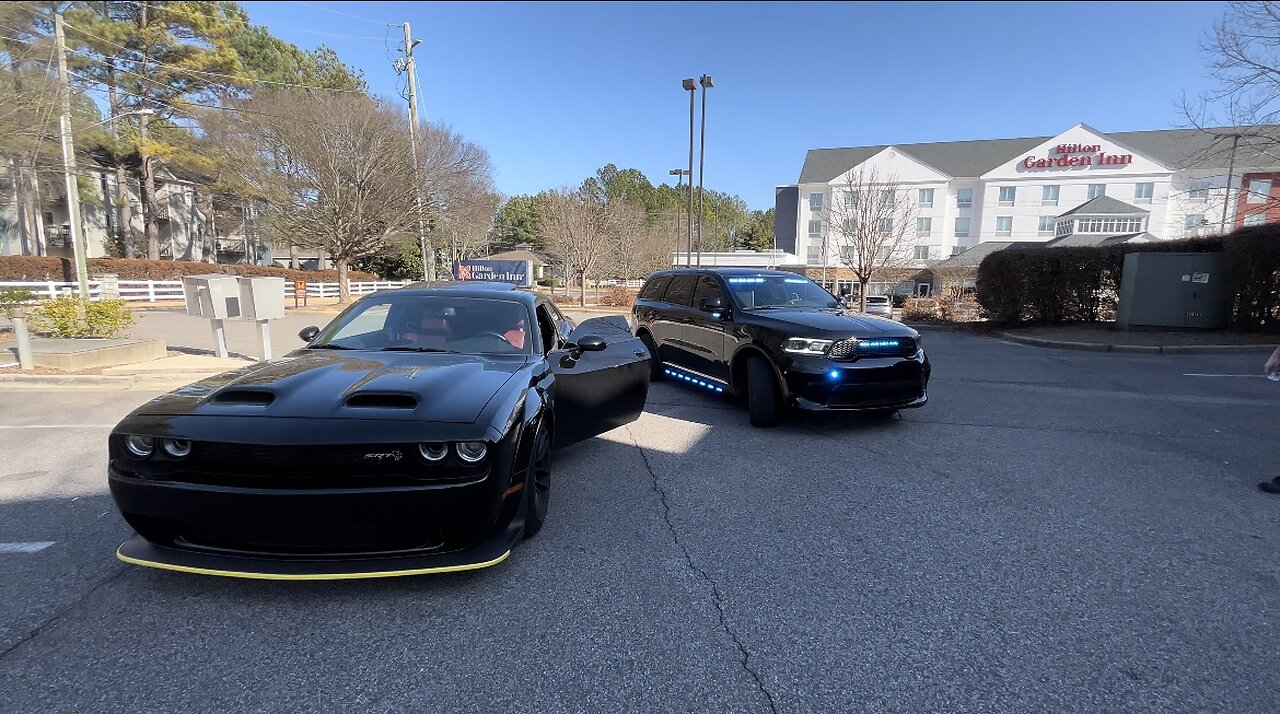 TRADED MY WB SCAT FOR A HELLCAT AND GOT PULLED OVER 😭🚔👎🏽