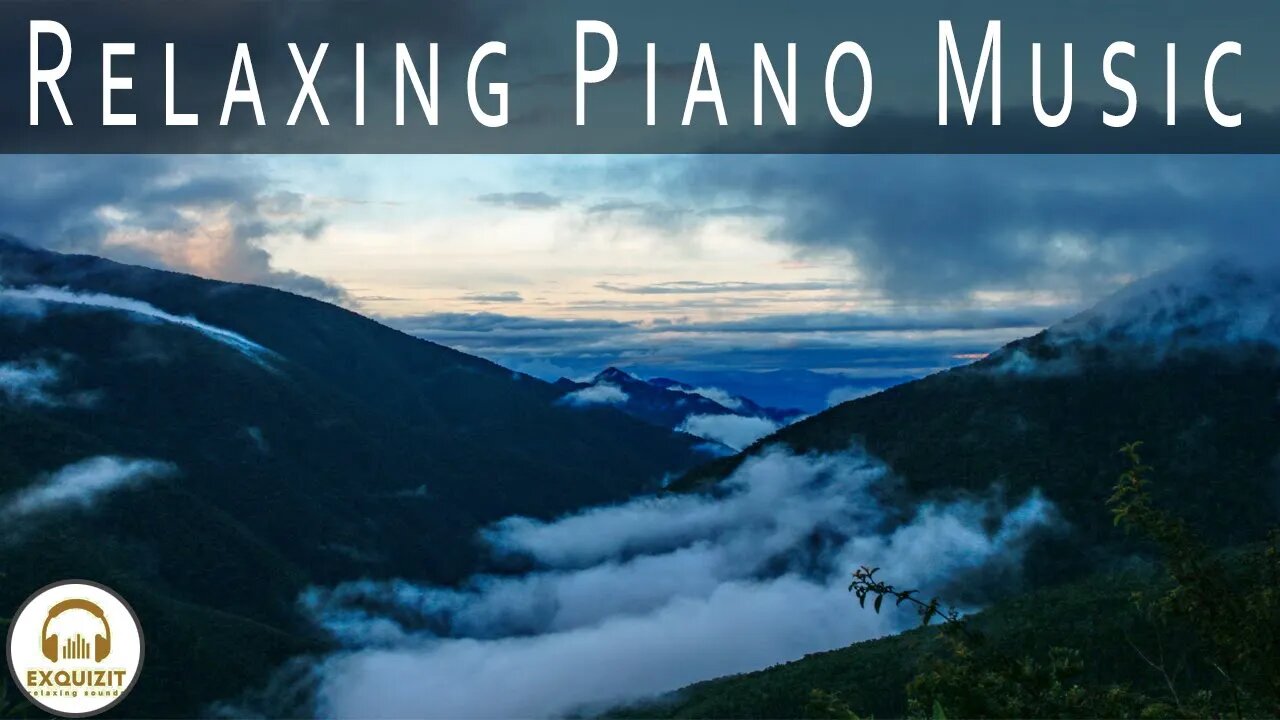 Relaxing Piano Music & Rain Sounds meditation music relax mind body Exquisite relaxing sounds