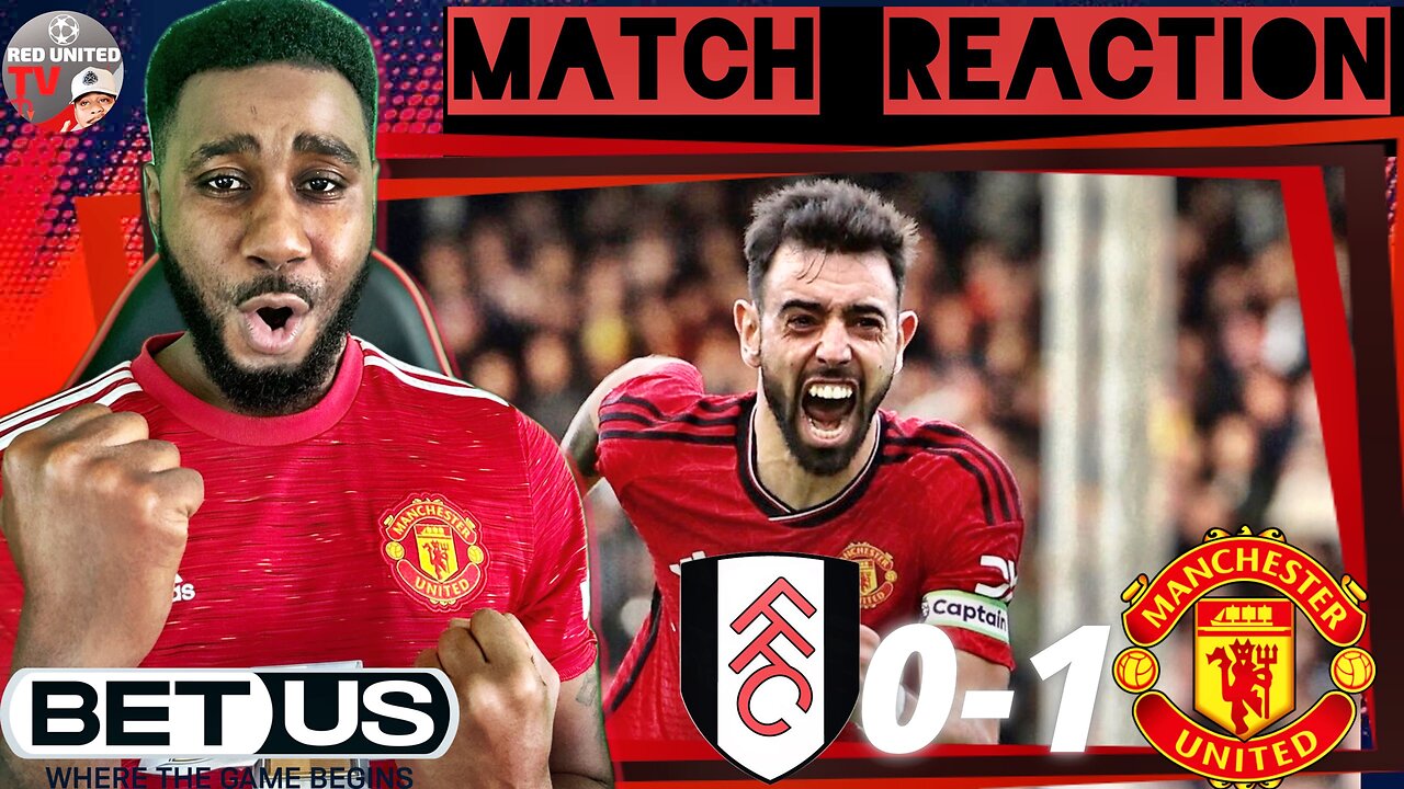 FULHAM 0-1 MANCHESTER UNITED | Bruno Saves Us! FAN REACTION | Premier League - Ivorian Spice Reacts