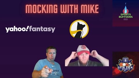 MOCK DRAFTING WITH MIKE | FANTASY FOOTBALL DRAFT