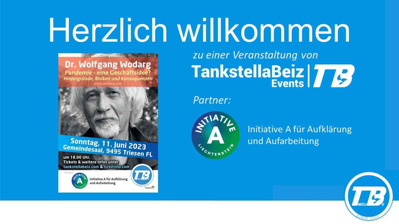 Dr. Wolfgang Wodarg "Pandemie - Eine Geschäftsidee?", Triesen (LI), 11.06.2023