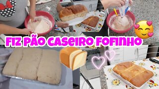 PÃO CASEIRO SUPER FOFINHO DELICIOSO