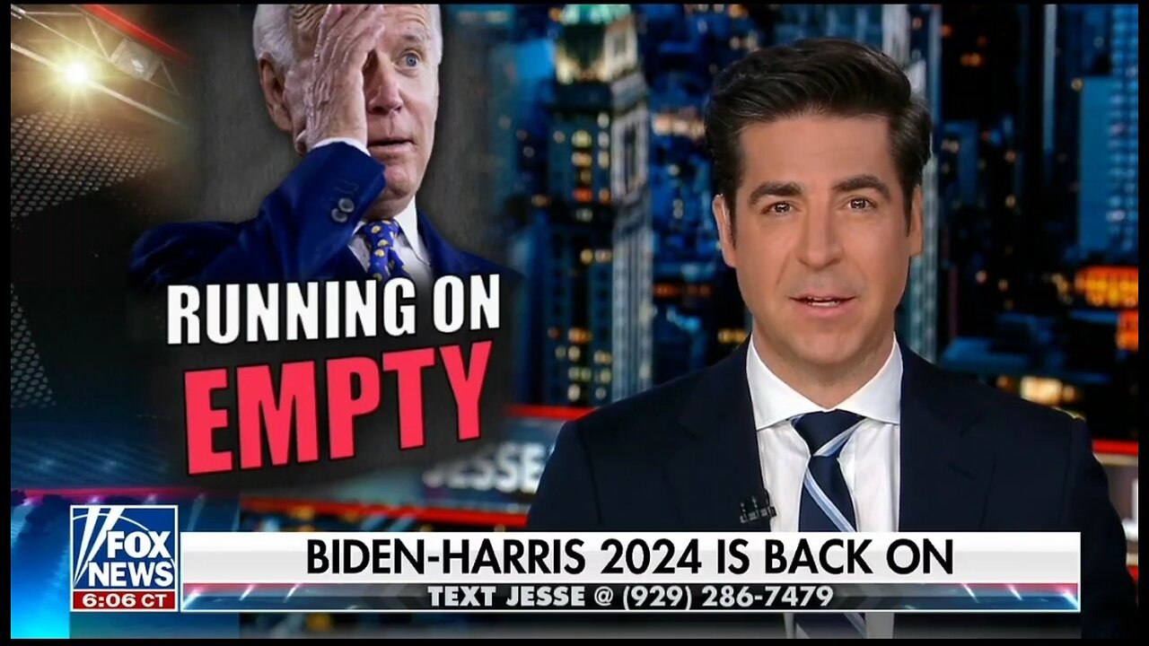 Watters: Biden/Kamala 2024 Has Big Problems