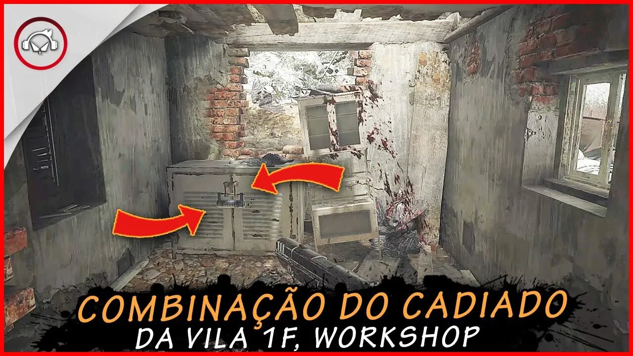 Resident Evil Village, Combinação do cadeado da vila 1F, Workshop | Super Dica PT-BR