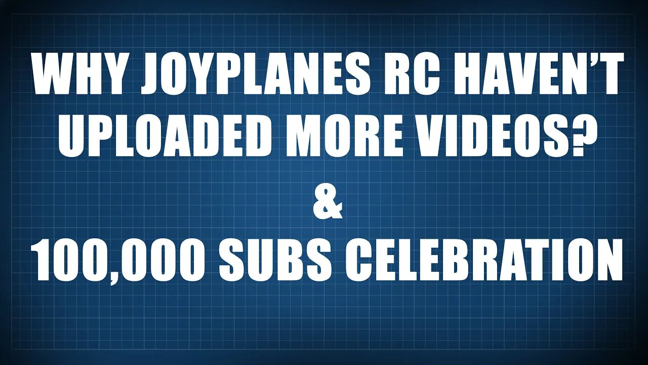 The truth about Joyplanes RC and its new projects | 100K subs video