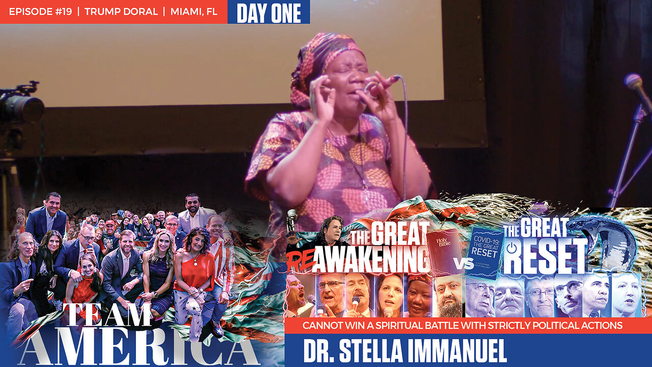 ReAwaken America Tour | Doctor Stella Immanuel | Why We Cannot Win a Spiritual Battle with Strictly Political Actions