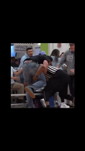 BLEACHER CREATURE: Mad Dad Attacks Ref in Viral Youth Basketball Clip [WATCH]