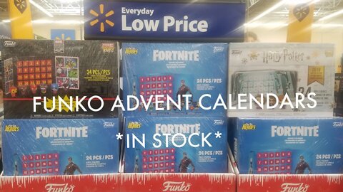 FUNKO ADVENT CALENDARS - FORTNITE, HARRY POTTER, 80 YEARS OF MARVEL (Walmart) *New Toy Sighting*