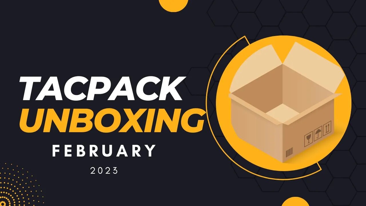 TacPack February 2023 Unboxing