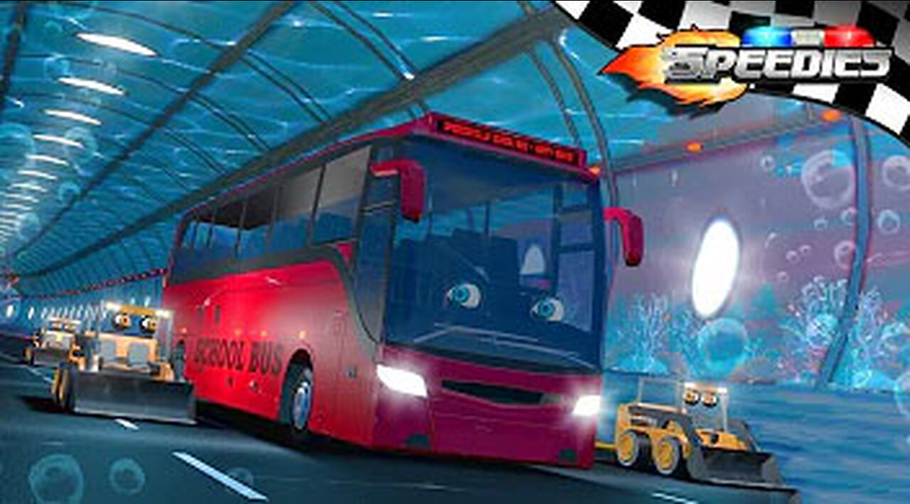 The Wheels On The Bus Under the sea | Speedies Car Cartoons Videos for Children