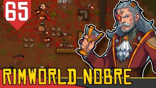 Defesa DESMEDITADA - Rimworld Royalty Base Aberta #65 [Gameplay Português PT-BR]