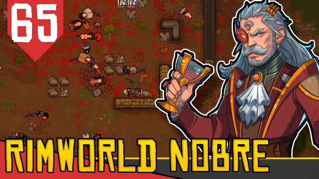 Defesa DESMEDITADA - Rimworld Royalty Base Aberta #65 [Gameplay Português PT-BR]