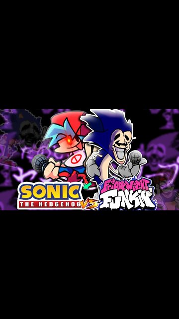 MAJIN Sonic contra FRIDAY NIGHT FUNKIN | vs Sonic exe minus #shorts