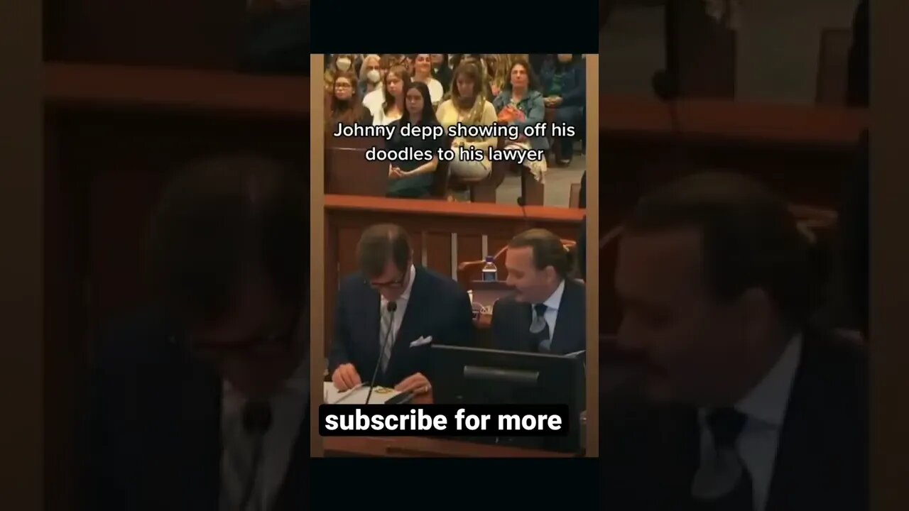 Funny moments from Johnny depp trial #shorts