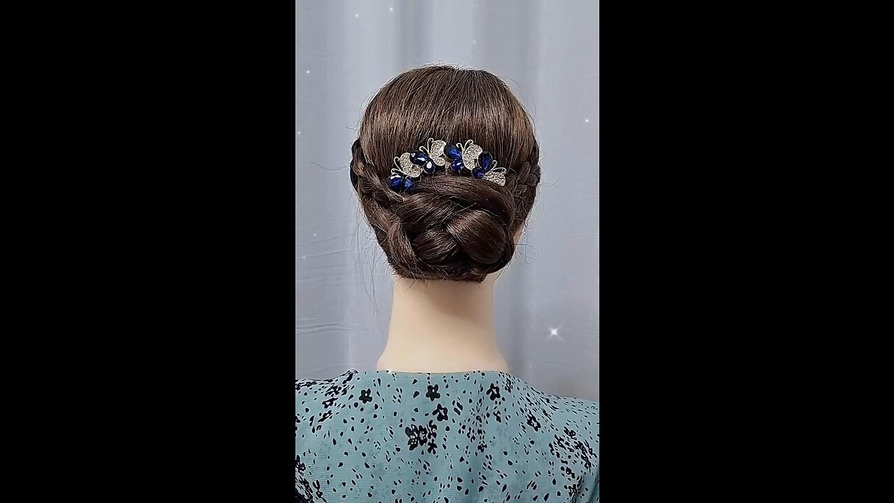 Knotted Bun Hairstyle | Hairstyle video