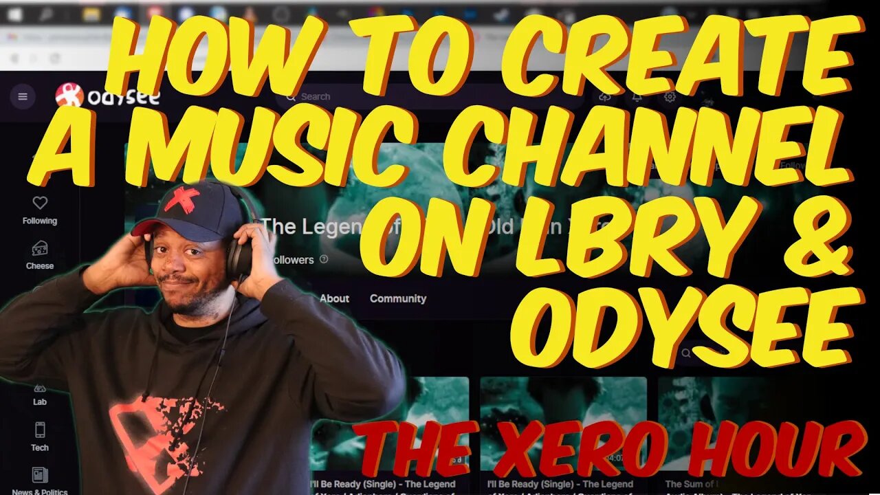 How to Create a Music Channel on LBRY Odysee mp4