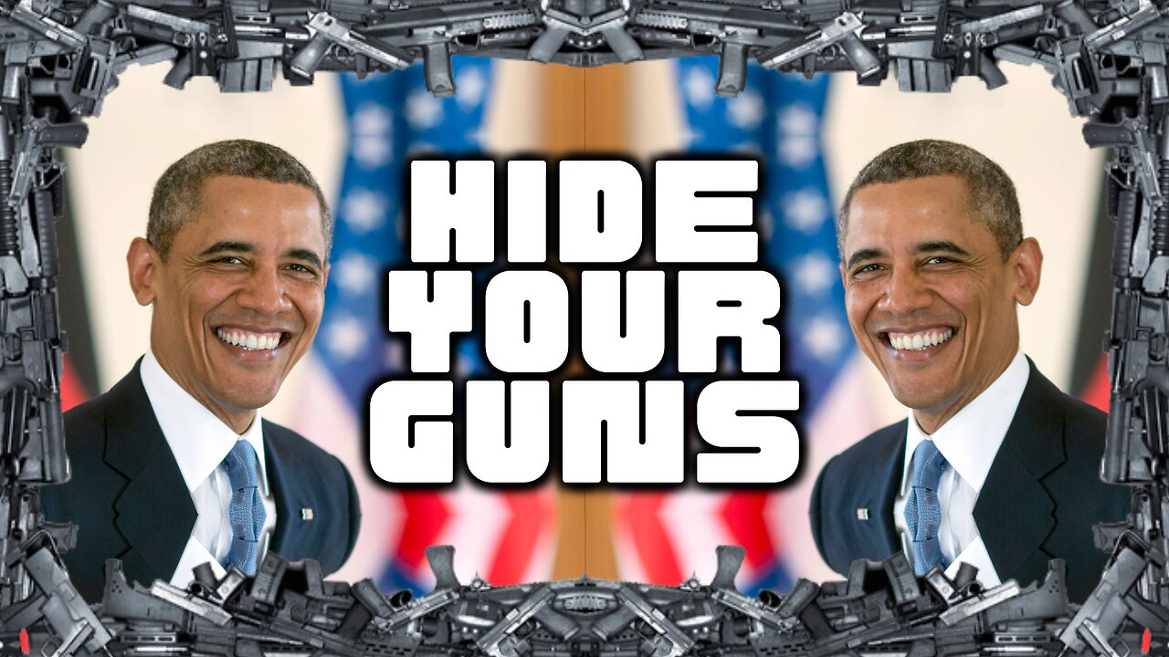 Obama Wants Your Guns