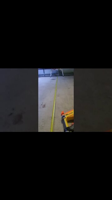 Nerf N-Strike Magstrike AS-10 Pump Action Gun - 4 Meter Challenge - Hit Subscribe for more