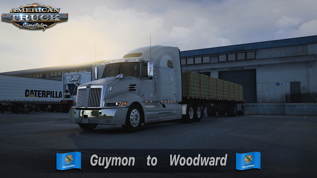 ATS | Western Star 5700xe | Guymon OK to Woodward OK | Cotton Lint 47,150lb