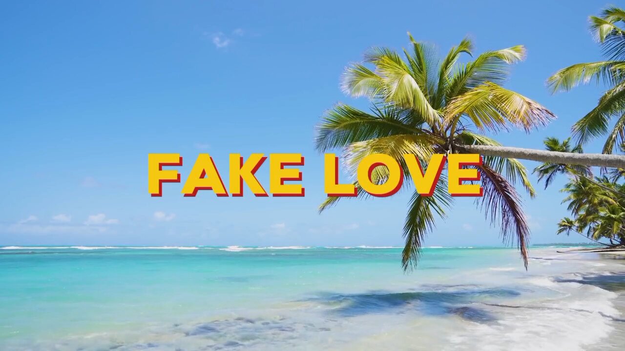 FAKE LOVE _ NO COPYRIGHT MUSIC | Lyrics Video