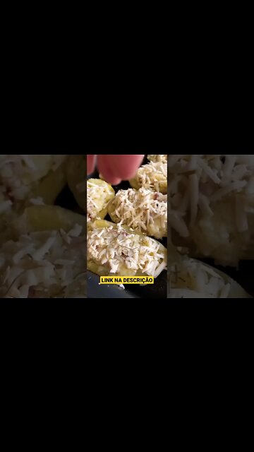 BATATA RECHEADA SUPER RÁPIDO 🥔🤤 | Receitas #Shorts