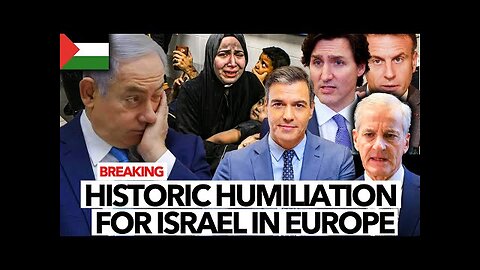 3 More Western Nations Recognise Palestinian State; Netanyahu Loses Big!