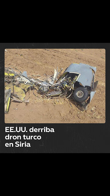 Un avión estadounidense derriba dron turco