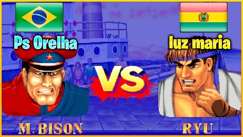 Street Fighter II': Champion Edition (Ps Orelha Vs. luz maria) [Brazil Vs. Bolivia]