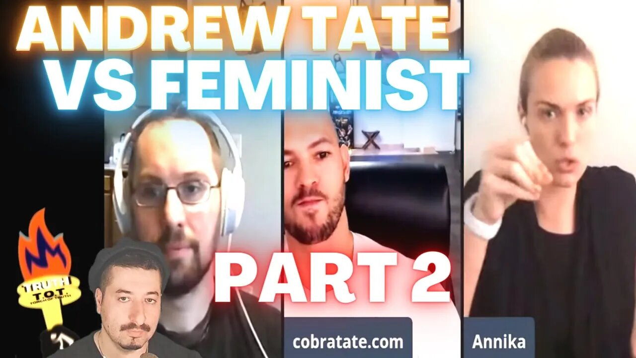 I WOULD LET MY DAUGHTER BECOME A CAM GIRL - Andrew Tate VS Feminist Sex Wars Part 2