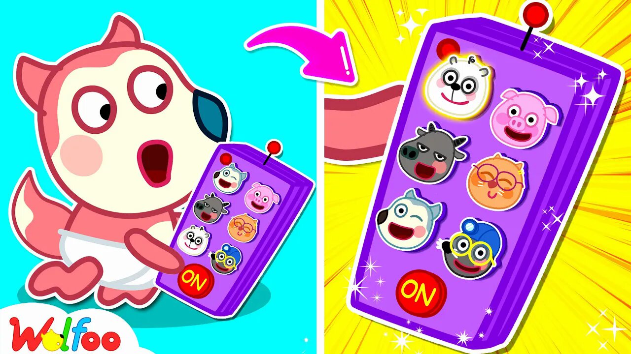 If Baby Uses Magic Remote Control to Body Switch Up - Wolfoo Kids Stories 🤩 @WolfooCanadaKidsCartoon