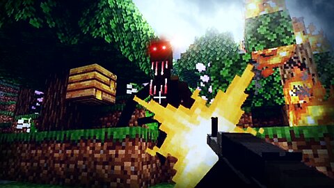 horror minecraft with guns