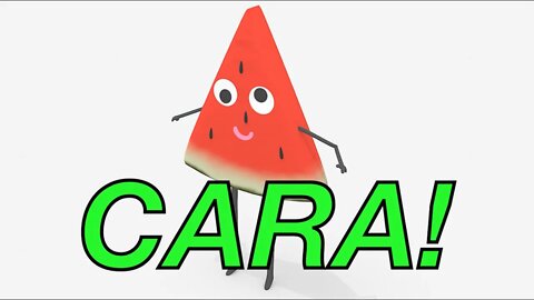 Happy Birthday CARA! - WATERMELON Birthday Song