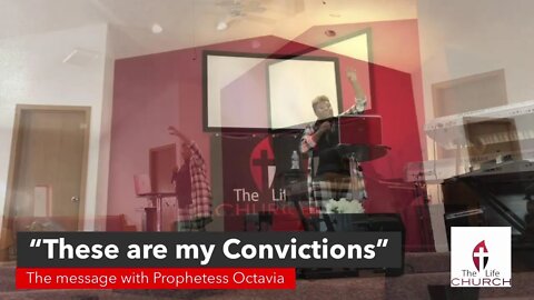 ‘These are my convictions”