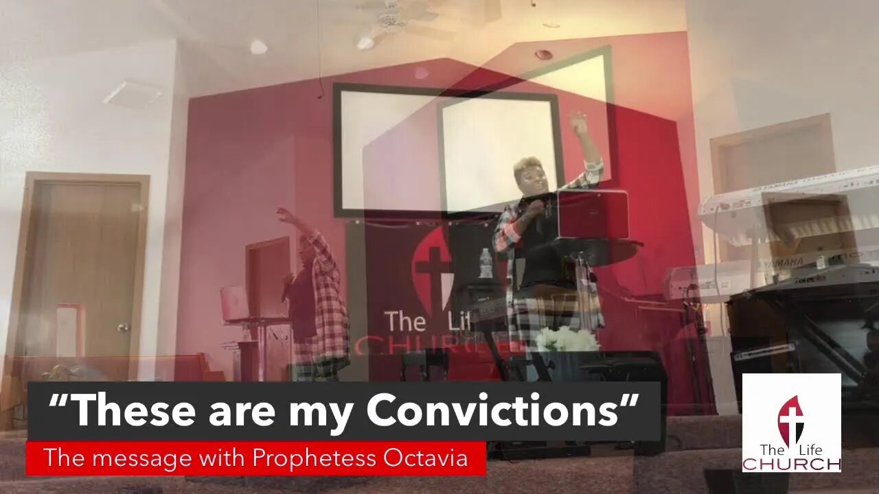 ‘These are my convictions”