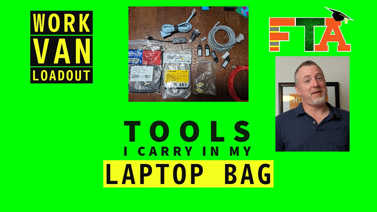 Laptop Tool Bag | Information Technology Tools | Van Loadout | Make Money as a Freelance IT Tech