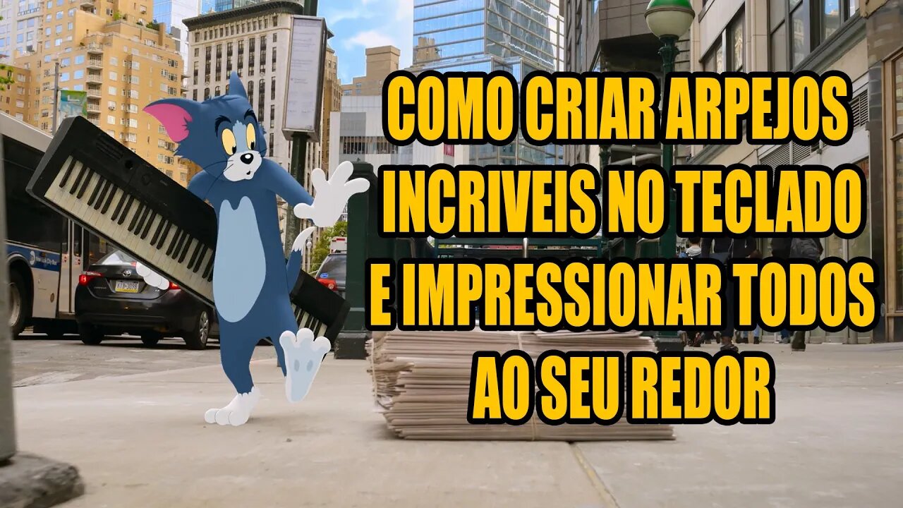 COMO CRIAR ARPEJOS INCRIVEIS NO TECLADO E IMPRESSIONAR TODOS AO SEU REDOR