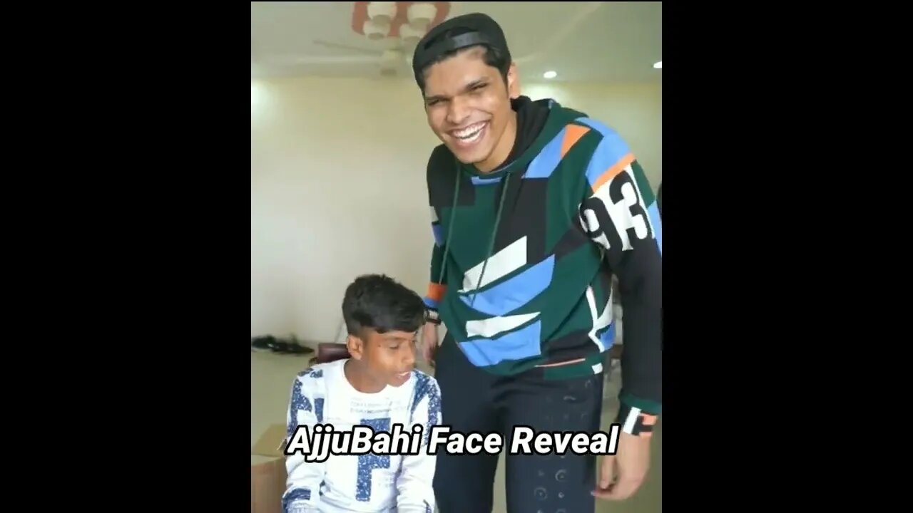 AjjuBahi Face reveal by Mythpat🎉 #totalgaming #mythpat