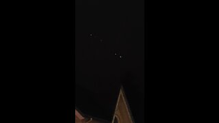 Strange Lights in the Clinton sky