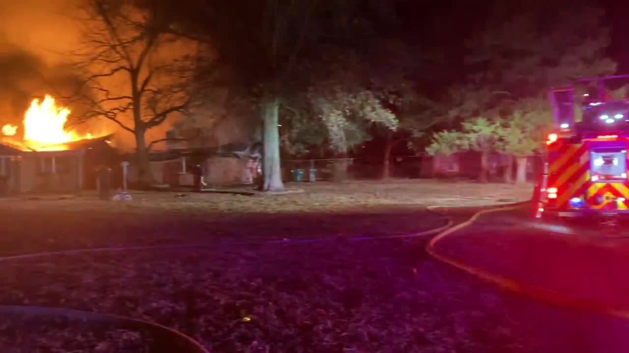 House fire in Sapulpa