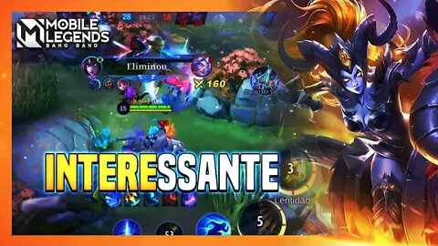 TESTEI ESSE ADC NO META ATUAL E ACHEI MUITO INTERESSANTE | MLBB