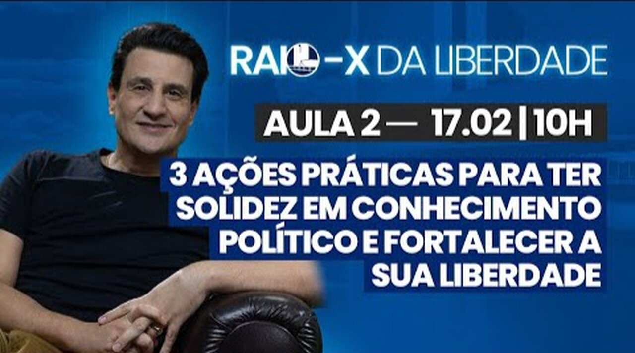 AULA 02 - 3 AÇÕES PRÁTICAS PARA TER CONHECIMENTO E FORTALECER SUA LIBERDADE I Tiago Pavinatto