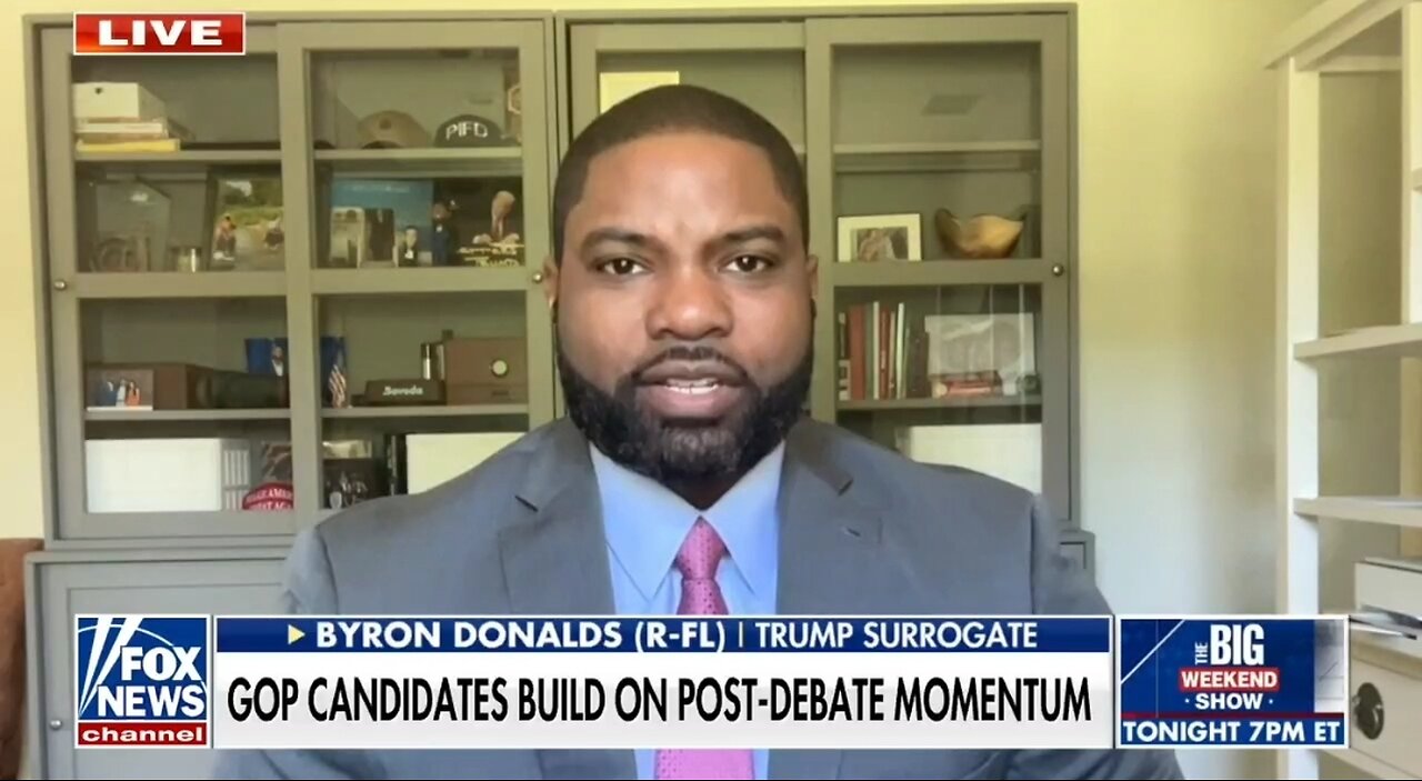 Rep Byron Donalds: Trump 2024 All Day Long!