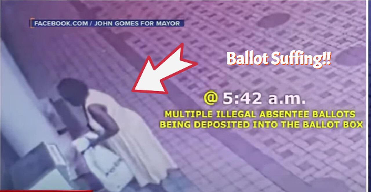 Woman CAUGHT Stuffing Ballots In Democrat Mayoral Primary!