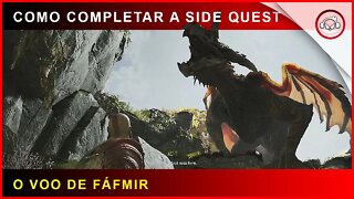 God of war, Como completar a side quest O voo de Fáfmir | Super dica