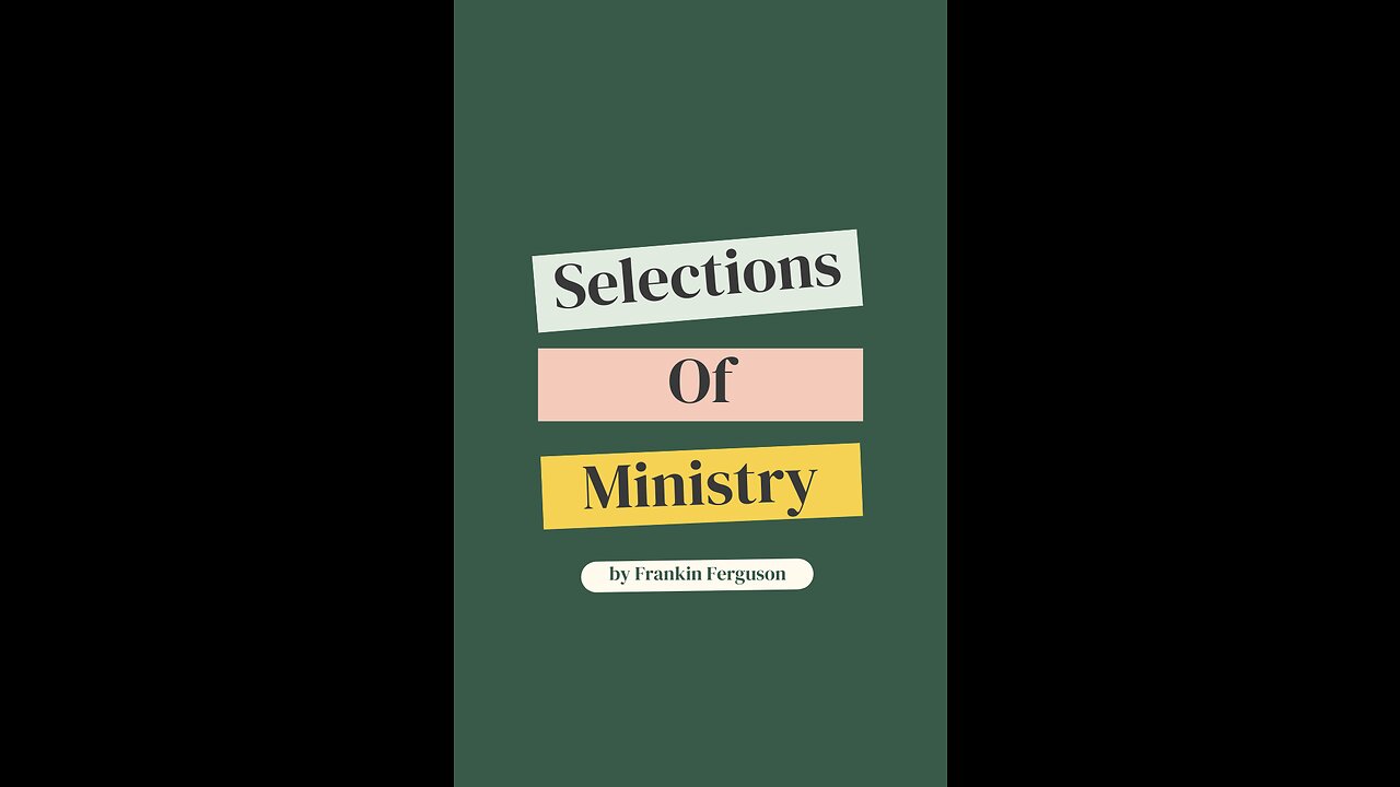 Selections of Ministry by Franklin Ferguson, The Lack of Power.