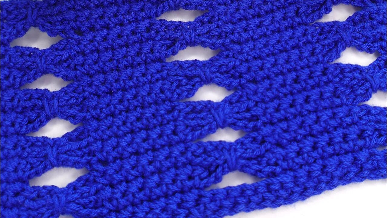 How to crochet bow tie stitch fot blanket ot for tops for beginners