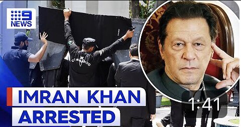 pakistani police arrested the farmer prime minister,imran khan 😳