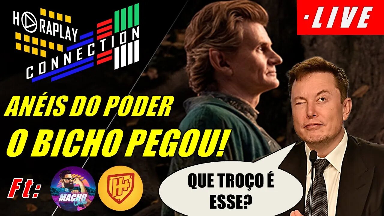 Os Anéis do Poder: A Guerra da Treta Começou! - HORAPLAY CONNECTION