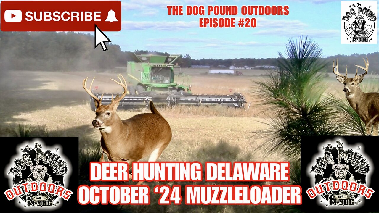 DEER HUNTING DELAWARE! OCTOBER ‘24 MUZZLELOADER HUNT PART 1!